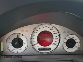 2005 Mercedes-Benz E-Class 5.5L AMG with VIN WDBUF76J15A768563, listed as a Copart auction lot 46345505 with 108,947 mi miles and Salvage Title. Bid and sale history available at carsss.com. Image 10.