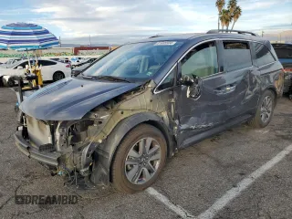 2017 Honda Odyssey Touring с VIN 5FNRL5H9XHB001121, выставлен на аукционе Copart как лот 81855504 с пробегом Не указан миль и Списание • Salvage title. История ставок и продаж доступна на DreamBid. Изображение 1.