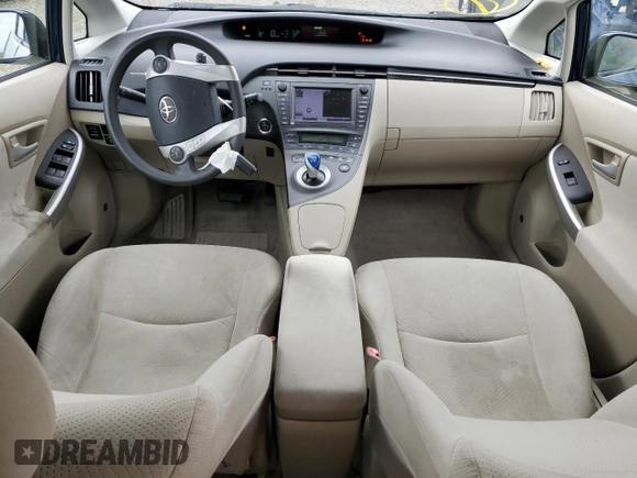 2010 Toyota Prius II with VIN JTDKN3DU1A0124501, listed as a Copart auction lot 50991285 with 112,580 mi miles and Salvage Title. Bid and sale history available at DreamBid. Image 8.