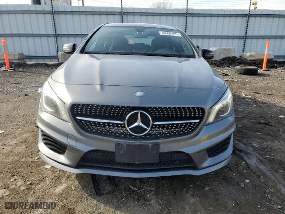 2014 Mercedes-Benz CLA-Class CLA 250 with VIN WDDSJ4GB1EN090599, listed as a Copart auction lot 43669405 with 176,299 mi miles and Salvage Title. Bid and sale history available at carsss.com. Image 5.