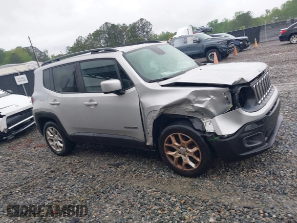 2017 Jeep Renegade Latitude with VIN ZACCJABB1HPF16811, listed as a IAAI auction lot 41961507 with 146,367 mi miles and . Bid and sale history available at DreamBid. Image 13.