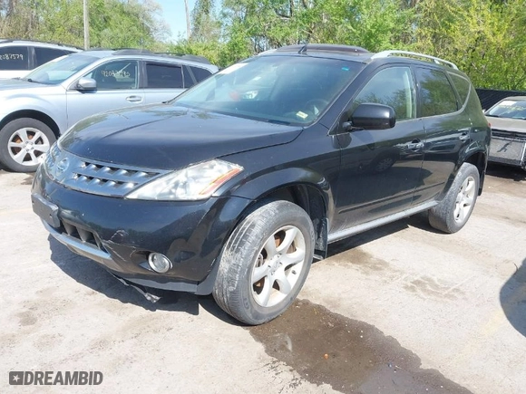 2006 Nissan Murano SL with VIN JN8AZ08W06W503802, listed as a IAAI auction lot 42092158 with 189,052 mi miles. Bid and sale history available at carsss.com. Image 2.