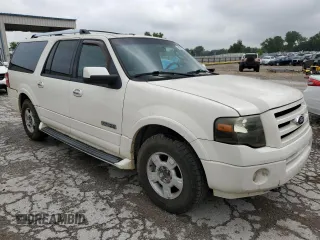 2007 Ford Expedition Max Limited with VIN 1FMFK20597LA04693, listed as a Copart auction lot 66383105 with 268,606 mi miles and Clean title. Bid and sale history available at DreamBid. Image 4.