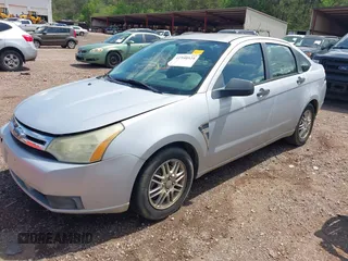 2008 Ford Focus SE with VIN 1FAHP35N98W293738, listed as a IAAI auction lot 41940524 with 147,351 mi miles. Bid and sale history available at carsss.com. Image 2.
