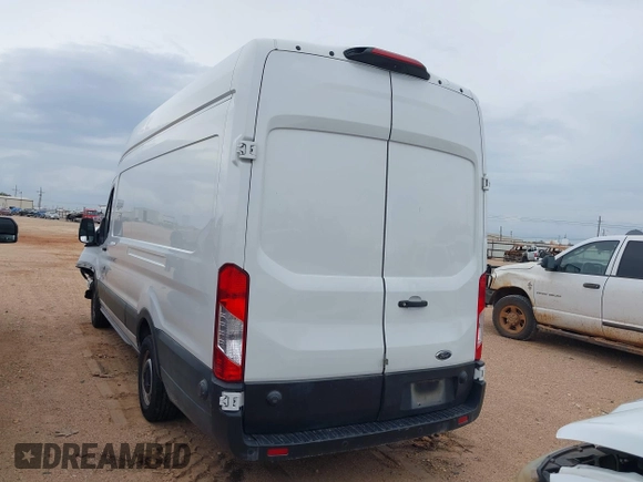 2019 Ford Transit Cargo with VIN 1FTBW3XM8KKA93794, listed as a IAAI auction lot 39696255 with 127,396 mi miles and . Bid and sale history available at DreamBid. Image 3.