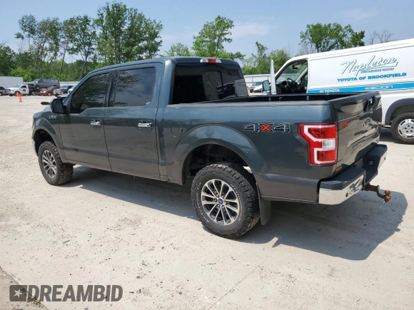 2018 Ford F-150 XL with VIN 1FTEW1EG2JKE12684, listed as a Copart auction lot 60496905 with 137,525 mi miles and Clean title. Bid and sale history available at DreamBid. Image 2.
