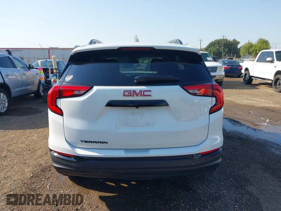 2021 GMC Terrain SLE with VIN 3GKALMEV8ML370164, listed as a IAAI auction lot 40569611 with 53,820 mi miles and . Bid and sale history available at carsss.com. Image 16.