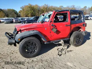 2017 Jeep Wrangler Sport with VIN 1C4AJWAGXHL515808, listed as a Copart auction lot 83845134 with Not Provided miles and Salvage Title. Bid and sale history available at DreamBid. Image 1.