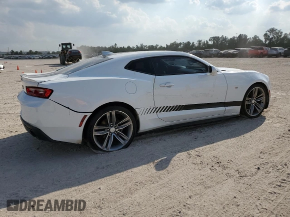 2018 Chevrolet Camaro 2LT with VIN 1G1FD1RX2J0112684, listed as a Copart auction lot 72265094 with 0 mi miles and Salvage Title. Bid and sale history available at carsss.com. Image 3.
