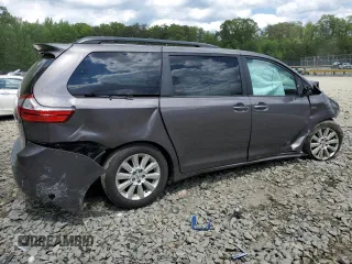 2016 Toyota Sienna Limited с VIN 5TDDK3DC5GS130154, выставлен на аукционе Copart как лот 55903525 с пробегом 71 124 миль миль и Списание • Salvage title. История ставок и продаж доступна на DreamBid. Изображение 3.