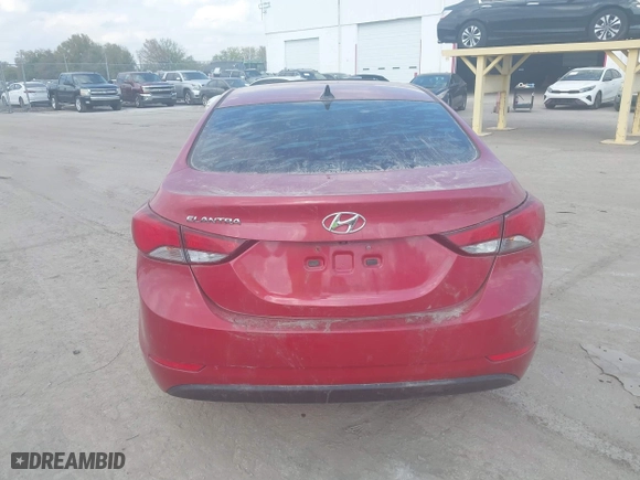 2016 Hyundai Elantra SE with VIN KMHDH4AE6GU558493, listed as a IAAI auction lot 29375423 with 89,842 mi miles. Bid and sale history available at carsss.com. Image 14.