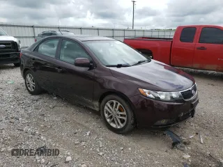 2011 Kia Forte EX with VIN KNAFU4A26B5361922, listed as a Copart auction lot 54936544 with 155,406 mi miles and Salvage Title. Bid and sale history available at carsss.com. Image 4.