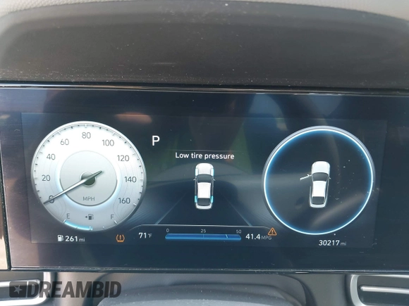 2023 Hyundai Elantra SEL with VIN 5NPLS4AG3PH112668, listed as a IAAI auction lot 42458013 with 30,217 mi miles and . Bid and sale history available at DreamBid. Image 7.