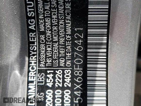 2008 Mercedes-Benz C 300 Sport z VIN WDDGF54X68F076421, wystawiony jako Copart lot #62546235 z przebiegiem 151 076 mil mil oraz Szkoda całkowita • Salvage title. Historia ofert i sprzedaży dostępna na DreamBid. Obrazek 12.