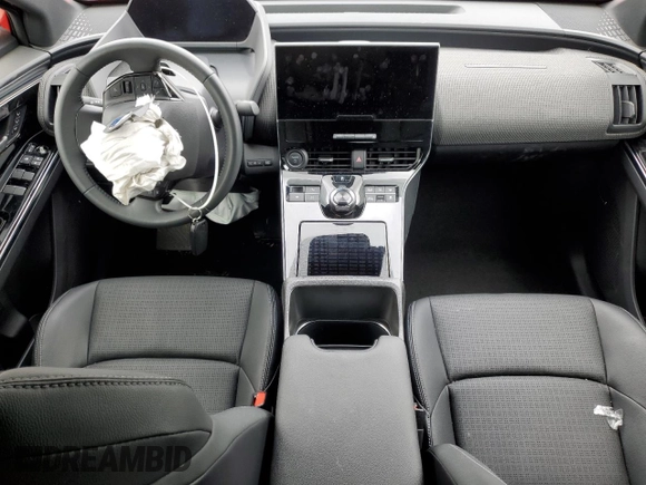 2023 Subaru Solterra Limited with VIN JTMABABA4PA002381, listed as a Copart auction lot 54891035 with 6,348 mi miles and Salvage title. Bid and sale history available at DreamBid. Image 8.