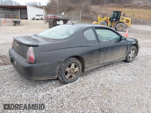 2006 Chevrolet Monte Carlo LT 3.5L with VIN 2G1WM16KX69255338, listed as a IAAI auction lot 41727117 with 160,989 mi miles and . Bid and sale history available at DreamBid. Image 4.