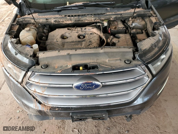 2017 Ford Edge SEL with VIN 2FMPK4J90HBC12366, listed as a Copart auction lot 53051445 with 114,098 mi miles and Salvage Title. Bid and sale history available at carsss.com. Image 12.