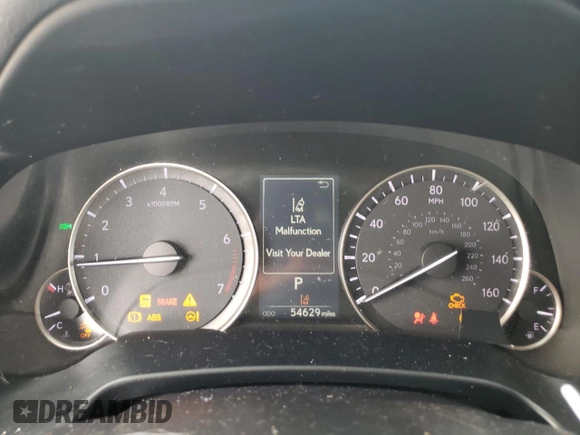 2020 Lexus RX with VIN 2T2AZMAAXLC151541, listed as a Copart auction lot 82601054 with 54,629 mi miles and Salvage Title. Bid and sale history available at carsss.com. Image 9.