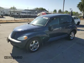 2002 Chrysler PT Cruiser Touring with VIN 3C4FY58B12T263173, listed as a Copart auction lot 63252815 with 157,363 mi miles and Salvage title. Bid and sale history available at DreamBid. Image 1.