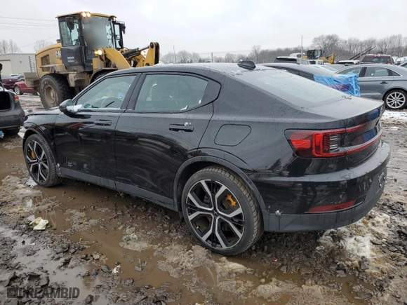 2023 Polestar 2 Performance with VIN YSMET3KA5PL135024, listed as a Copart auction lot 44800355 with 28,602 mi miles and Clean Title. Bid and sale history available at carsss.com. Image 2.