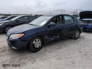 2009 Hyundai Elantra GLS with VIN KMHDU46D69U645440, listed as a Copart auction lot 51067105 with 156,032 mi miles and Salvage Title. Bid and sale history available at carsss.com. Image 1.