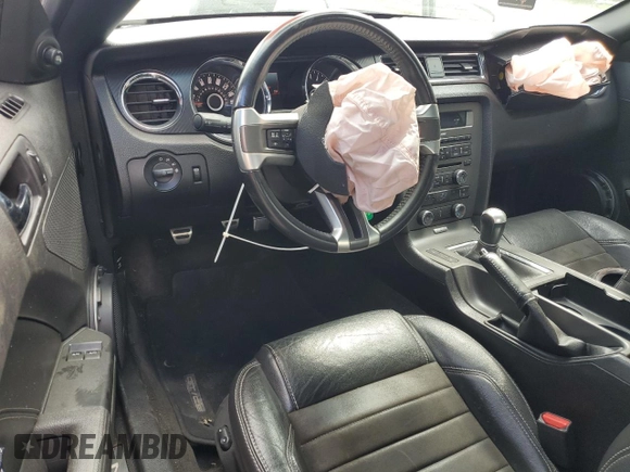 2014 Ford Mustang GT with VIN 1ZVBP8CFXE5295781, listed as a Copart auction lot 58222195 with 118,963 mi miles and Salvage title. Bid and sale history available at DreamBid. Image 8.