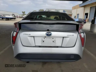 2016 Toyota Prius Two with VIN JTDKBRFU1G3017142, listed as a Copart auction lot 54553785 with 129,857 mi miles and Salvage Title. Bid and sale history available at DreamBid. Image 6.