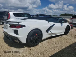 2023 Chevrolet Corvette 2LT with VIN 1G1YB3D43P5103804, listed as a Copart auction lot 73804784 with 0 mi miles and Salvage Title. Bid and sale history available at carsss.com. Image 3.
