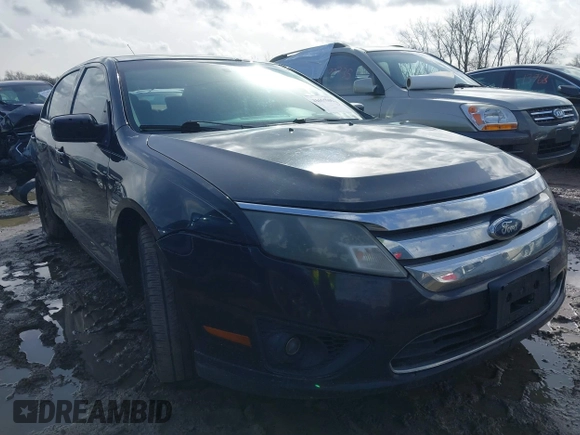 2010 Ford Fusion SE with VIN 3FAHP0HA4AR138322, listed as a IAAI auction lot 41657505 with 173,609 mi miles. Bid and sale history available at carsss.com. Image 1.