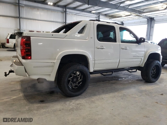 2007 Chevrolet Avalanche LT w/1LT with VIN 3GNEK12327G109165, listed as a Copart auction lot 85896634 with 168,822 mi miles and Salvage Title. Bid and sale history available at carsss.com. Image 3.
