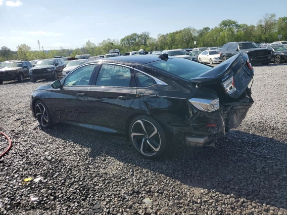 2022 Honda Accord Sedan Sport SE with VIN 1HGCV1F47NA115650, listed as a Copart auction lot 52176265 with 40,015 mi miles and Salvage Title. Bid and sale history available at carsss.com. Image 2.