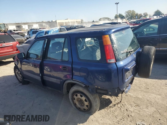 1997 Honda CR-V with VIN JHLRD1852VC072036, listed as a Copart auction lot 48295145 with 396,600 mi miles and Salvage Title. Bid and sale history available at carsss.com. Image 2.