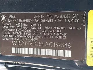 2010 BMW 5 Series 528i xDrive z VIN WBANV1C55AC157346, wystawiony jako IAAI lot #42286529 z przebiegiem 148 839 mil mil oraz . Historia ofert i sprzedaży dostępna na DreamBid. Obrazek 9.
