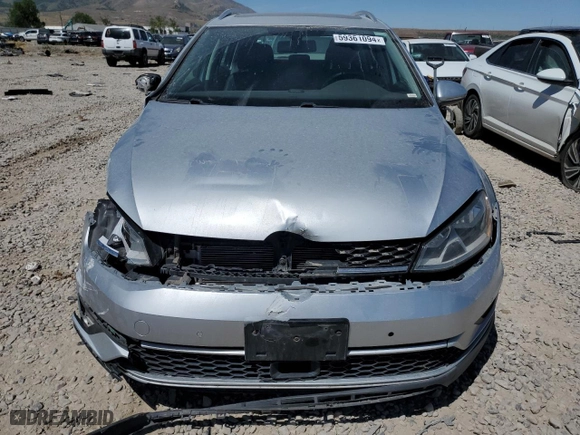 2017 Volkswagen Golf Alltrack S with VIN 3VWH17AU3HM530687, listed as a Copart auction lot 59361094 with 63,391 mi miles and Salvage Title. Bid and sale history available at carsss.com. Image 5.