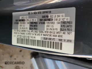 2022 Mazda CX-9 Grand Touring with VIN JM3TCBDYXN0612186, listed as a Copart auction lot 44343425 with 39,079 mi miles and Salvage Title. Bid and sale history available at carsss.com. Image 14.
