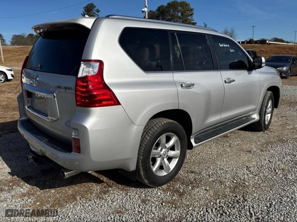 2010 Lexus GX 460 with VIN JTJBM7FX6A5002721, listed as a Copart auction lot 42021395 with 212,879 mi miles and Clean Title. Bid and sale history available at carsss.com. Image 4.