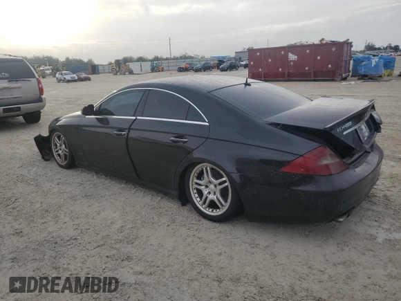 2006 Mercedes-Benz CLS-Class AMG with VIN WDDDJ76XX6A016467, listed as a Copart auction lot 79550144 with 0 mi miles and Non Repairable. Bid and sale history available at carsss.com. Image 2.