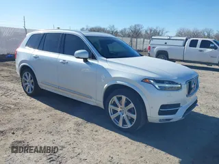 2018 Volvo XC90 Inscription with VIN YV4A22PL0J1386504, listed as a IAAI auction lot 41751916 with 73,081 mi miles. Bid and sale history available at carsss.com. Image 1.