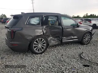 2020 Cadillac XT6 AWD Sport with VIN 1GYKPGRS1LZ135807, listed as a Copart auction lot 59079044 with 152,771 mi miles and Non Repairable. Bid and sale history available at carsss.com. Image 3.