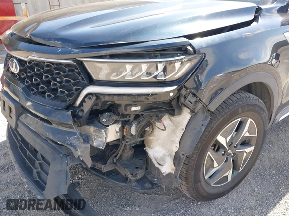 2021 Kia Sorento S with VIN KNDRG4LG5M5057404, listed as a IAAI auction lot 42170297 with 108,623 mi miles and . Bid and sale history available at DreamBid. Image 6.