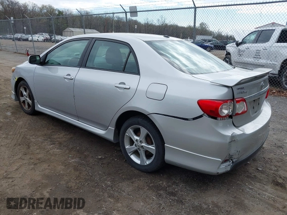 2011 Toyota Corolla L with VIN 2T1BU4EE3BC553274, listed as a IAAI auction lot 41917792 with 171,944 mi miles. Bid and sale history available at carsss.com. Image 3.