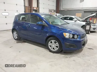 2013 Chevrolet Sonic LT with VIN 1G1JC6SB5D4202627, listed as a IAAI auction lot 41653165 with 109,807 mi miles. Bid and sale history available at carsss.com. Image 1.