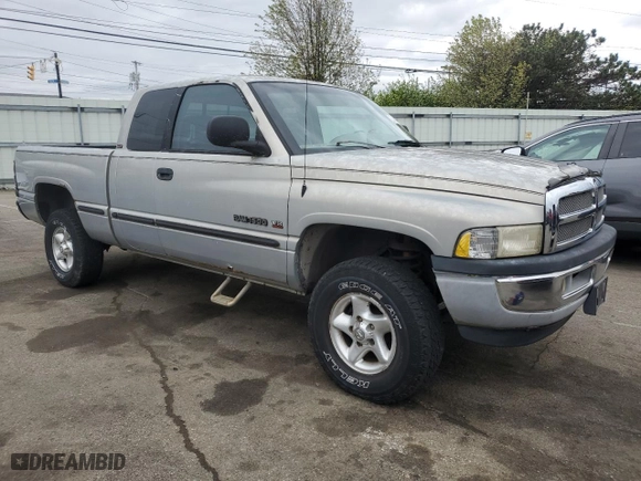 1999 Dodge Ram 1500 with VIN 3B7HF13Z9XG247816, listed as a Copart auction lot 53066405 with 164,766 mi miles and Salvage Title. Bid and sale history available at carsss.com. Image 4.