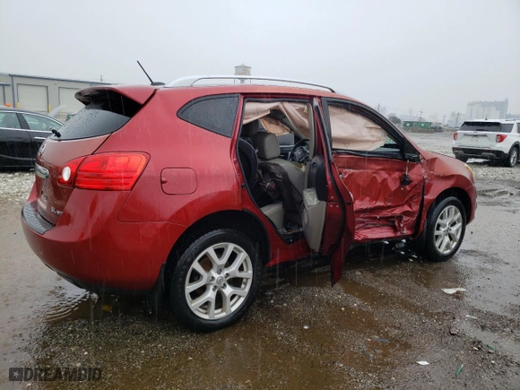 2011 Nissan Rogue SV with VIN JN8AS5MV8BW279381, listed as a Copart auction lot 47698605 with 141,918 mi miles and Salvage Title. Bid and sale history available at carsss.com. Image 3.