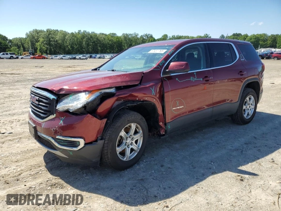 2018 GMC Acadia SLE z VIN 1GKKNKLA4JZ216848, wystawiony jako Copart lot #57451765 z przebiegiem 173 677 mil mil oraz Szkoda całkowita • Salvage title. Historia ofert i sprzedaży dostępna na DreamBid. Obrazek 1.