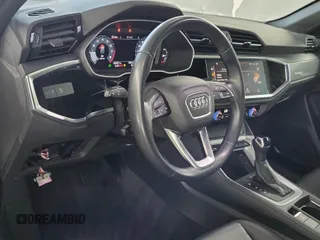 2023 Audi Q3 S line Premium with VIN WA1DECF3XP1106668, listed as a IAAI auction lot 42845143 with 46,005 mi miles and . Bid and sale history available at DreamBid. Image 6.