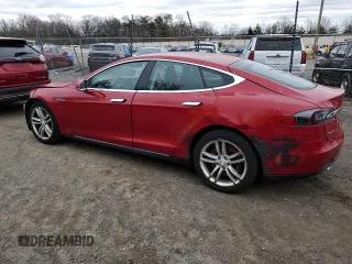 2014 Tesla Model S 60 with VIN 5YJSA1S14EFP51077, listed as a Copart auction lot 47918905 with 167,594 mi miles and Salvage title. Bid and sale history available at DreamBid. Image 2.