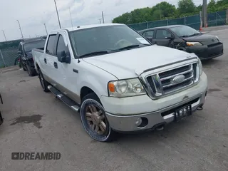 2008 Ford F-150 XLT with VIN 1FTPW14V88FA53479, listed as a IAAI auction lot 42544841 with 137,829 mi miles and . Bid and sale history available at DreamBid. Image 1.