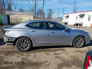 2020 Acura TLX with VIN 19UUB1F38LA000055, listed as a IAAI auction lot 41546988 with 99,036 mi miles. Bid and sale history available at carsss.com. Image 13.