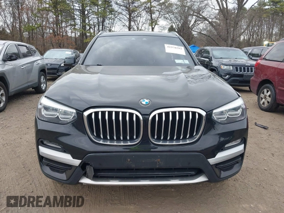 2019 BMW X3 xDrive30i with VIN 5UXTR9C59KLE12418, listed as a IAAI auction lot 41978592 with 48,095 mi miles and . Bid and sale history available at DreamBid. Image 12.